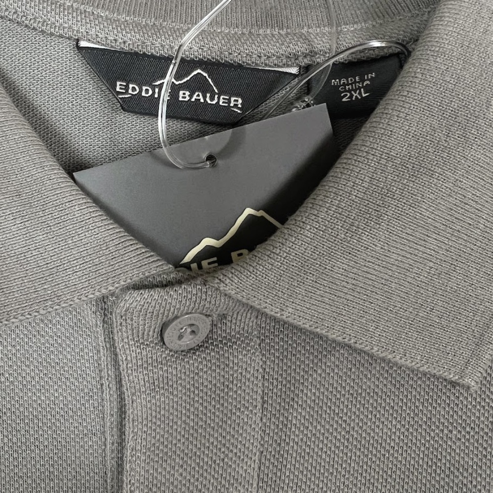 SR7 Design Eddie Bauer Men's Polo NWT (1) 2XL (1) 3XL Handcrafted - Picture 3 of 6